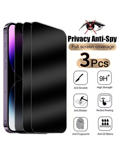 3pcs anti glare tempered glass - tempered,