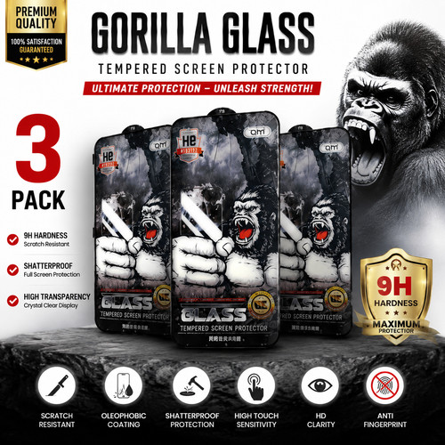 3pack gorilla glass screen - 3pack,